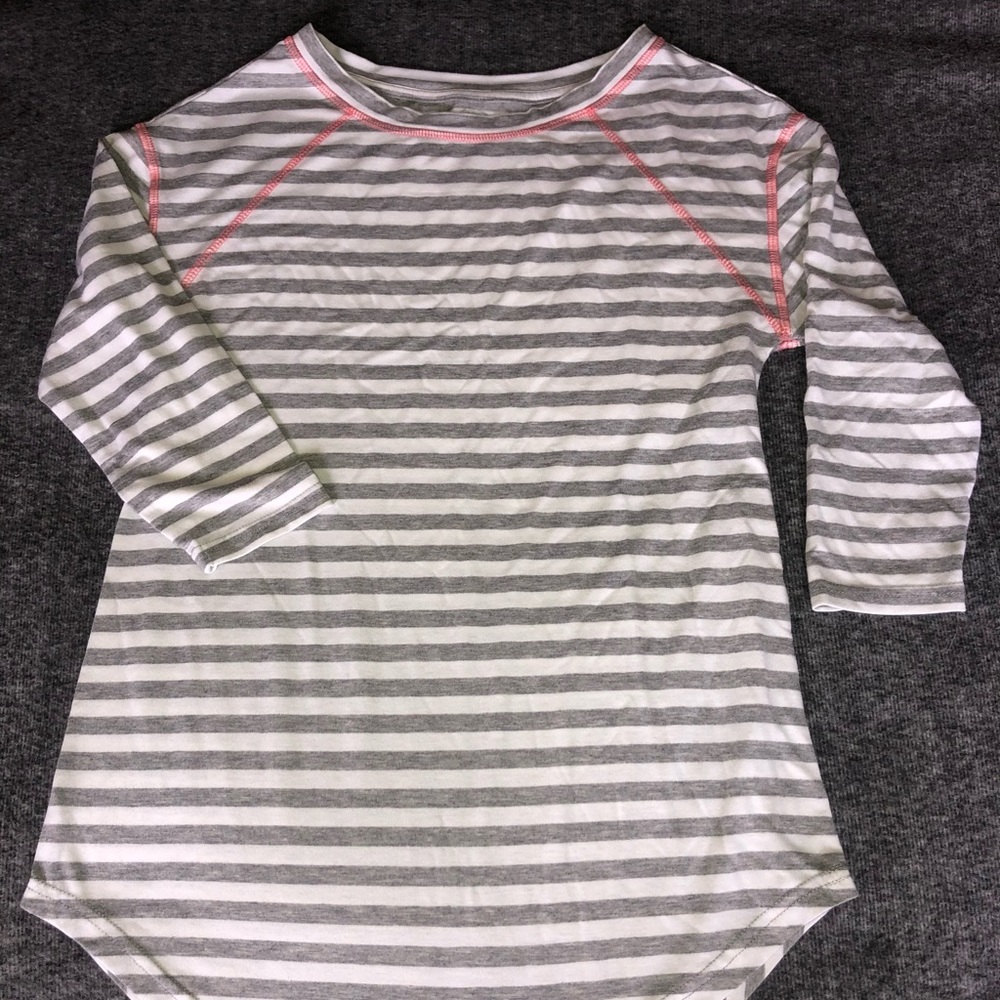 Maurice’s 3/4 sleeve stripe tunic top